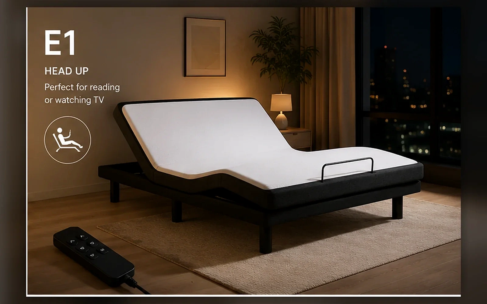 E1 British-Style Slatted Bed Base product view 2