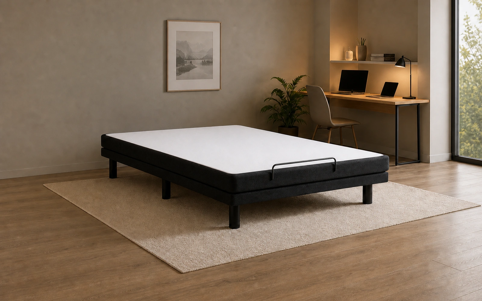 E1 British-Style Slatted Bed Base product view 4