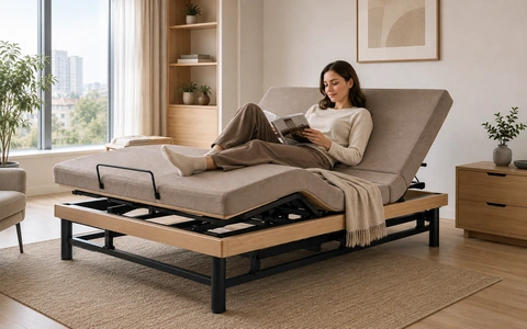 S2 smart bed in an urban apartment