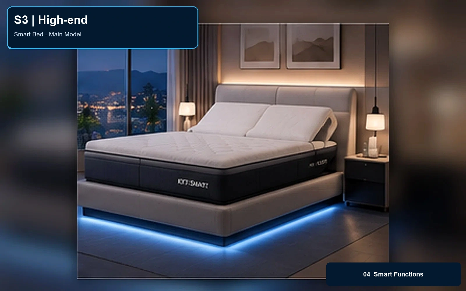 S3 Smart Bed - Main Model product view 4