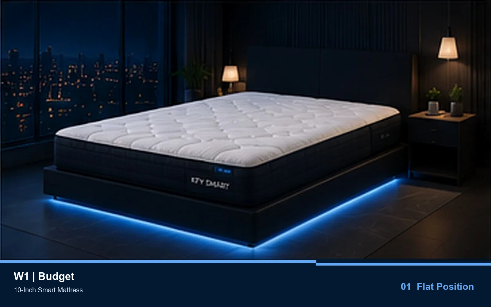 W1 10-Inch Smart Mattress