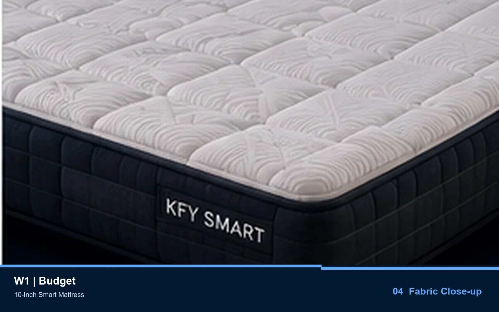 W1 10-Inch Smart Mattress product view 4