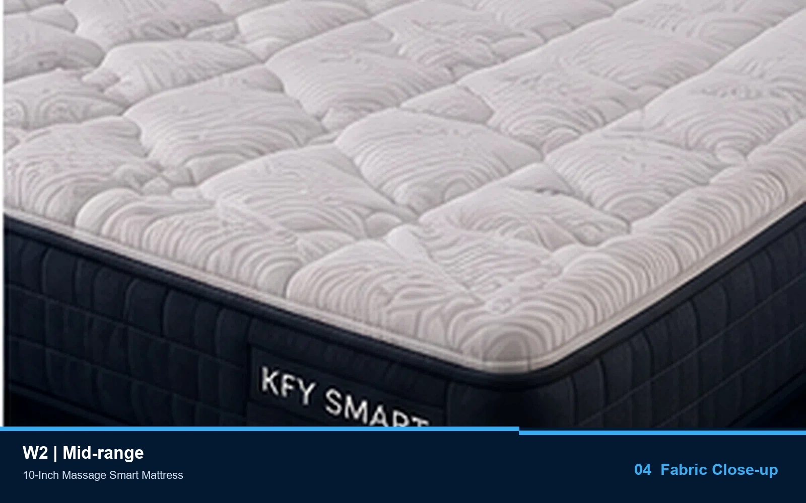W2 10-Inch Massage Smart Mattress product view 4