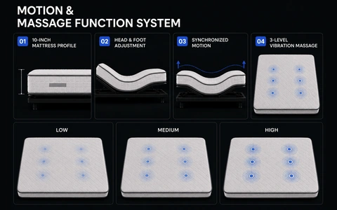 W2 motion and massage function system