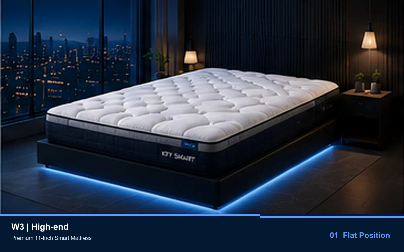 W3 Premium 11-Inch Smart Mattress