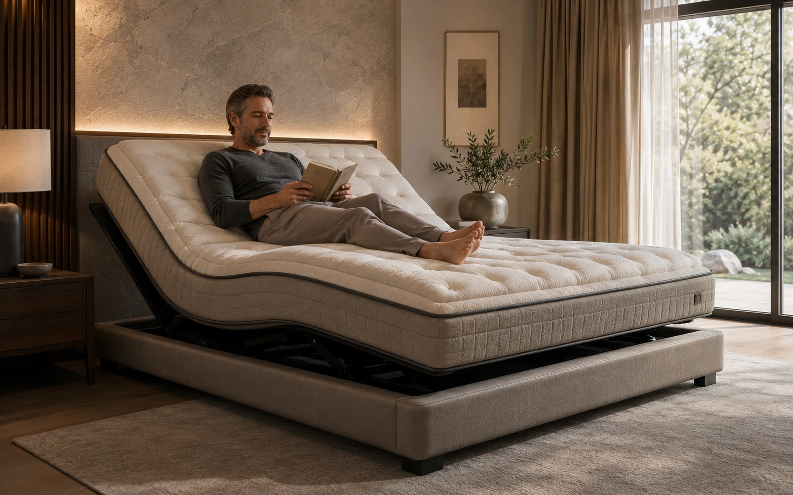 W3 smart mattress in a premium residential setting
