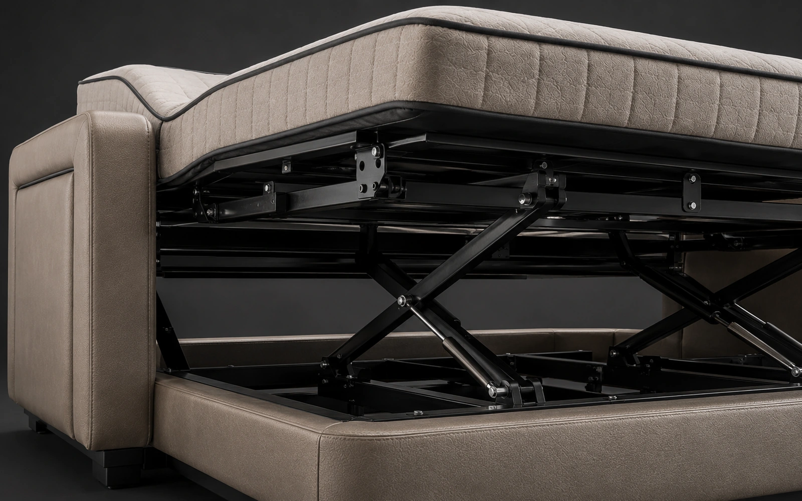 W4 mattress platform and whole-bed lift system