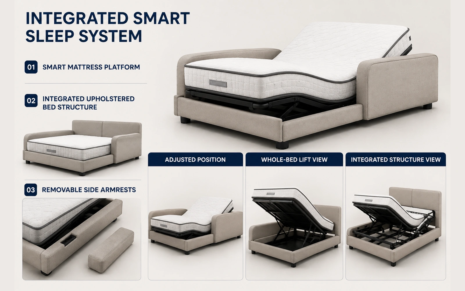 W4 integrated smart sleep system