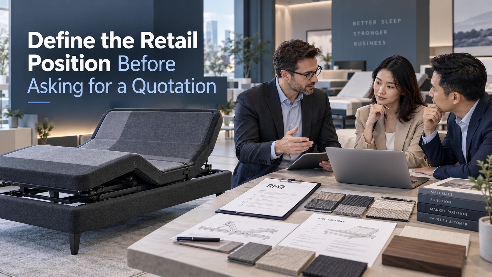 Adjustable bed retail positioning and quotation planning for B2B buyers