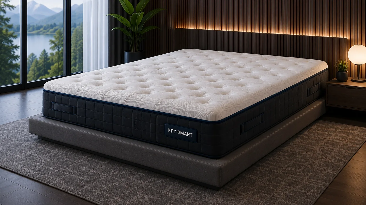 KFY SMART mattress presented for an OEM and ODM sourcing program
